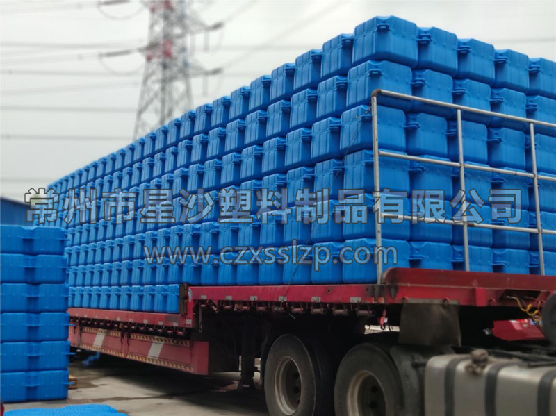 450平浮筒发往山东省滨州市应用于某水库码头浮桥工程4