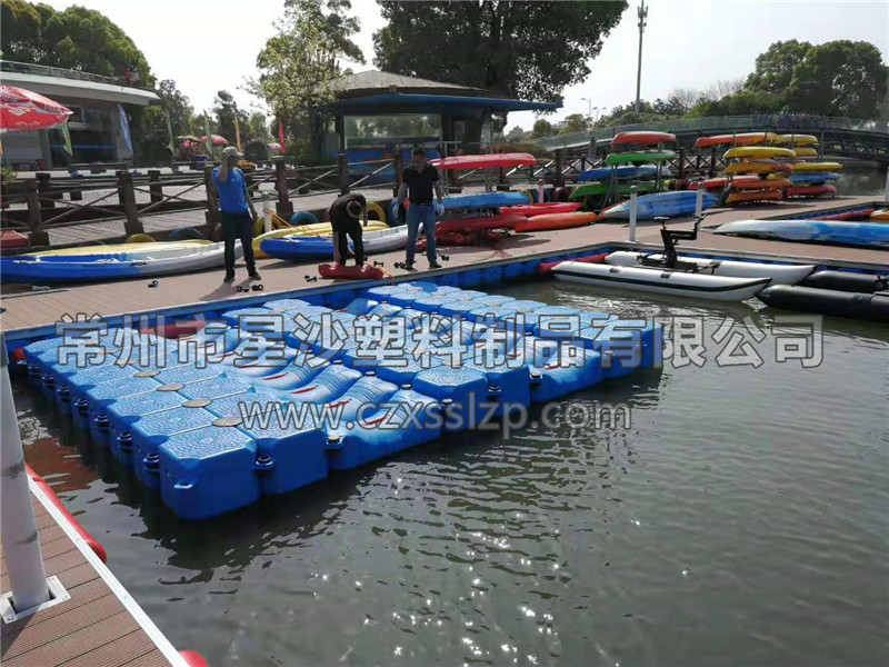 常州市星沙塑料制品有限公司客户案例-上海雕塑公园皮划艇码头2