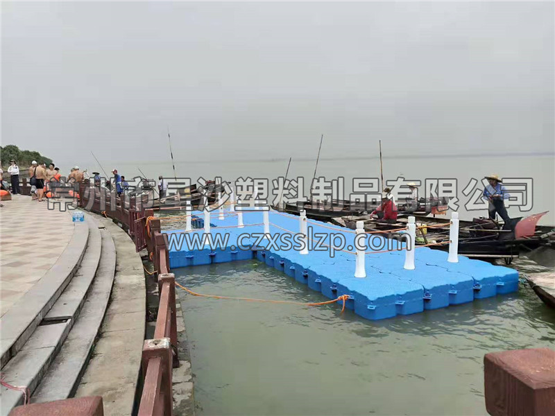 常州市星沙塑料制品有限公司客户案例-上海青浦公安游泳比赛码头