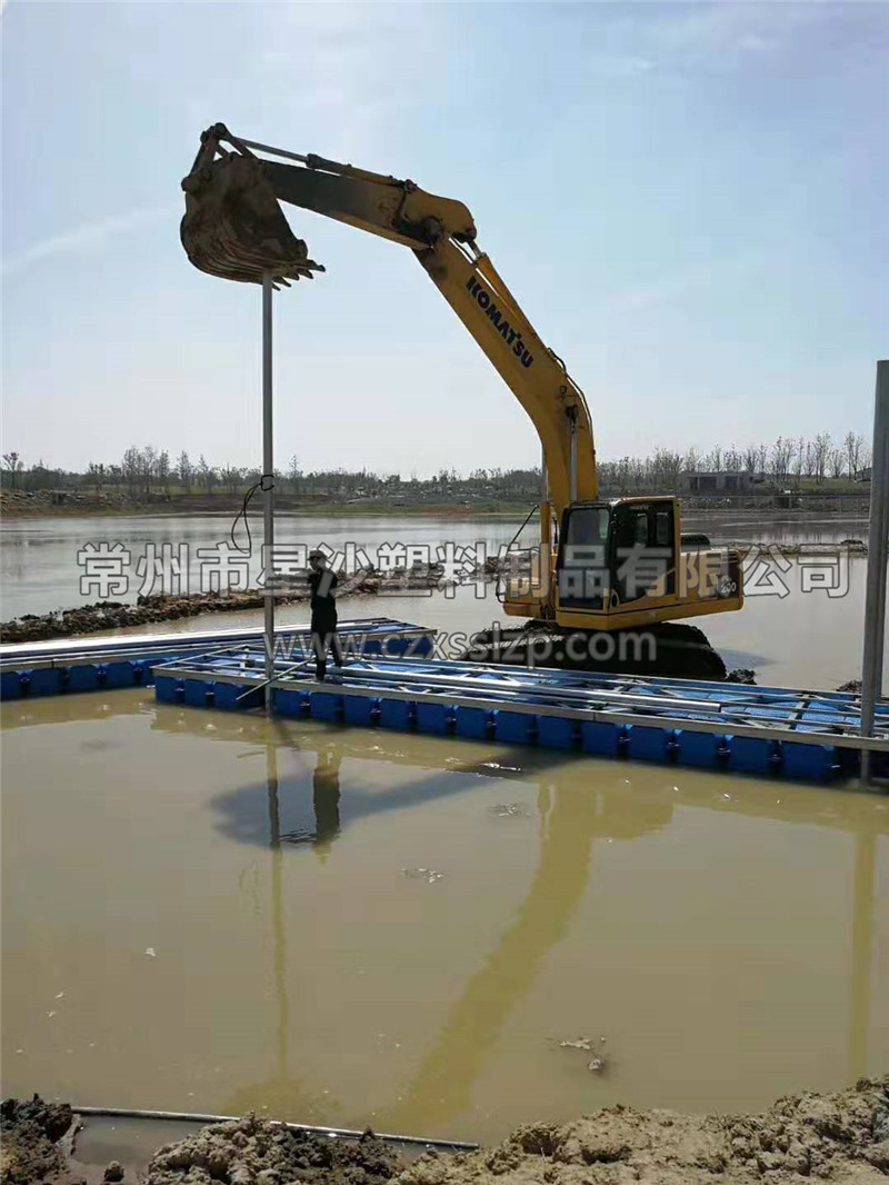 江苏南京浮筒码头-常州市星沙塑料制品有限公司客户案例